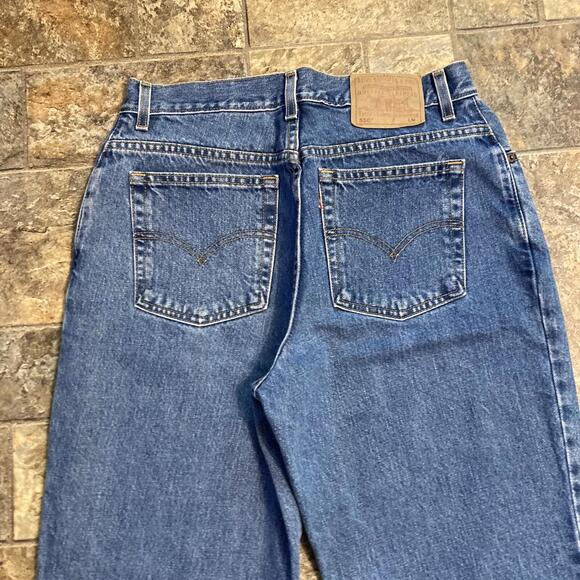 Vintage Levi's 550 Relaxed Fit Tapered Leg Women's Jeans Size 14 MIS M (32x30) - Picture 9 of 9